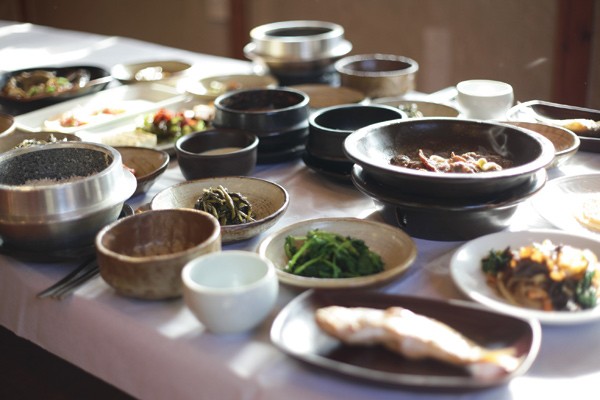 경기도 이천시 - 이천 쌀로 지어낸 밥과 다양한 반찬들