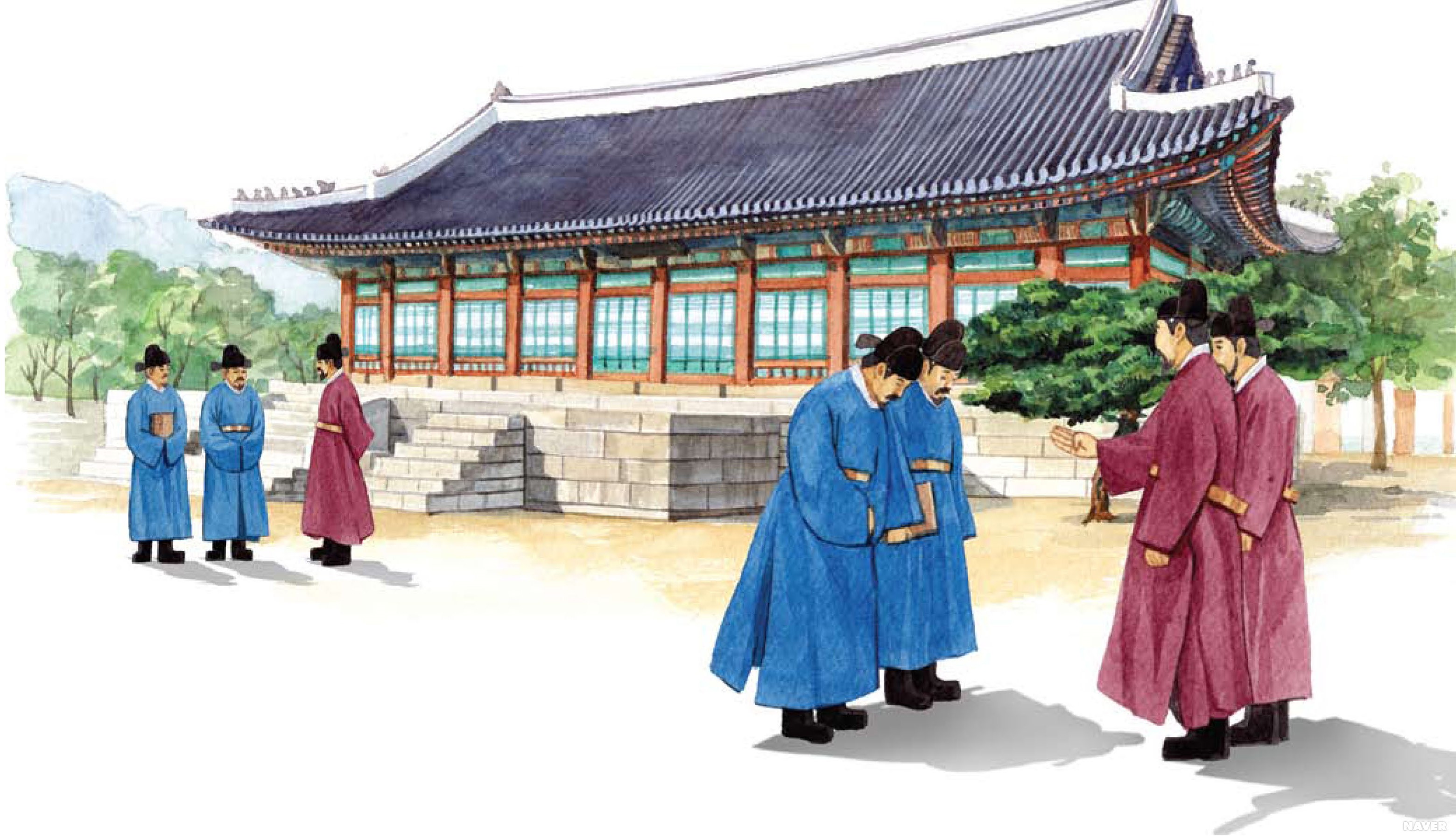 집현전 - 경복궁에 있었던 집현전