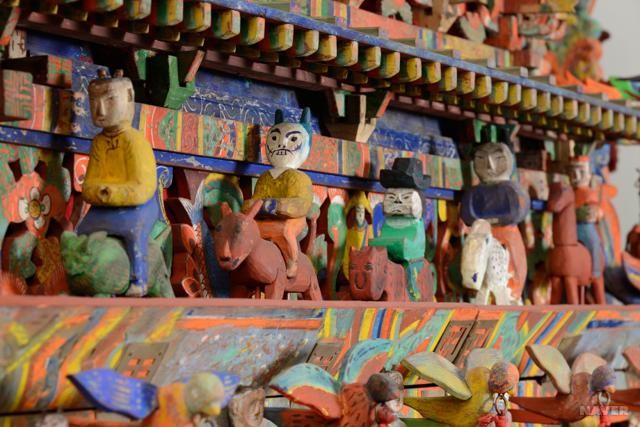 상여장식 - 꼭두│산청 전주 최씨 고령댁 상여