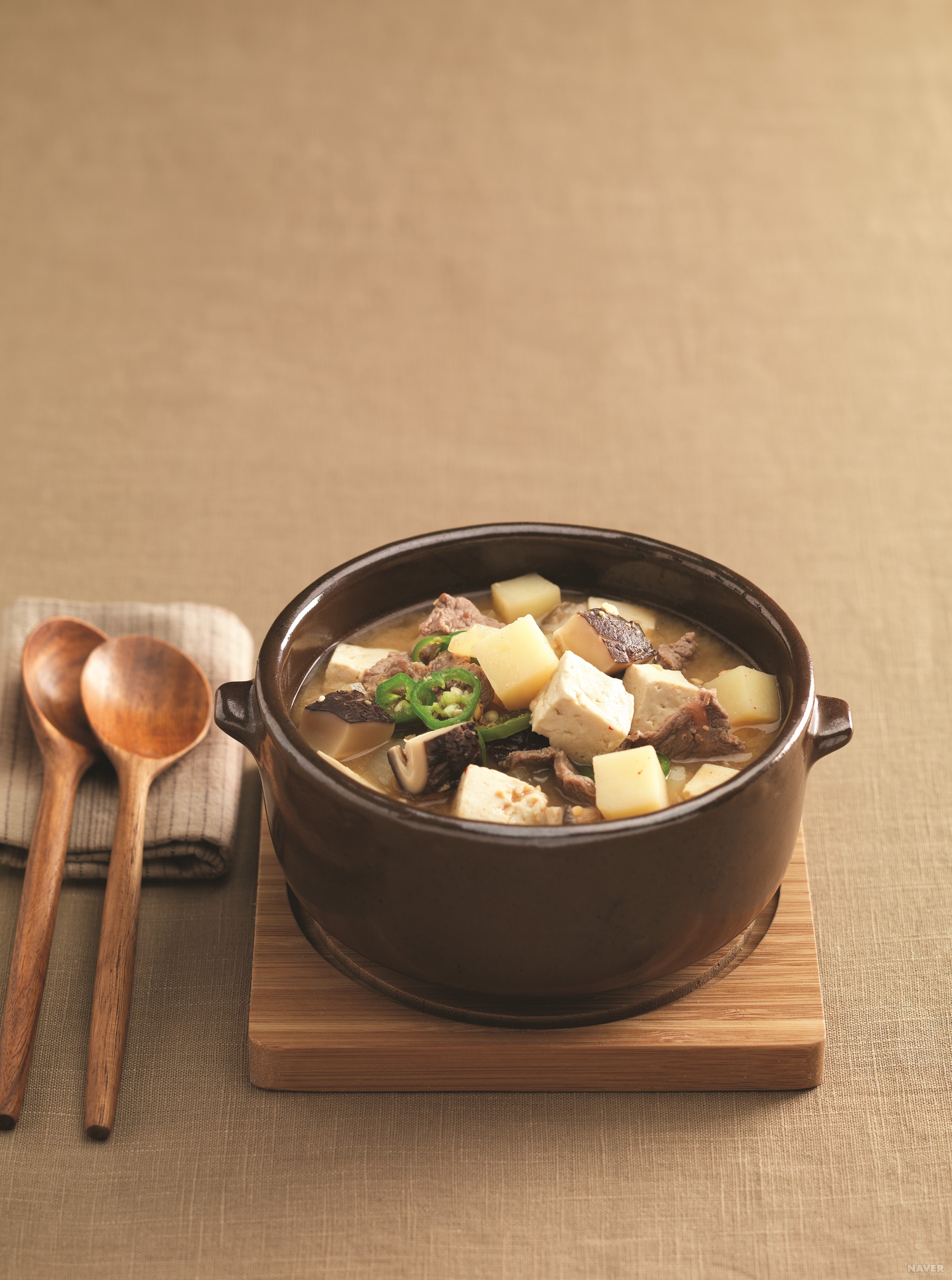 Doenjang-jjigae - 된장찌개(Doenjang-jjigae)