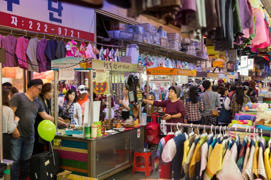 전주 남부시장 상가