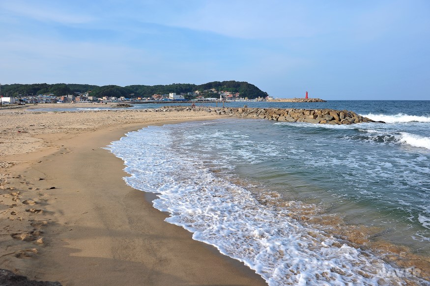거진 해수욕장 전경 1