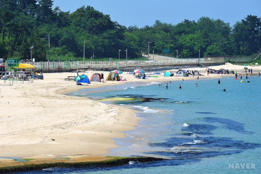 아야진 해변 전경
