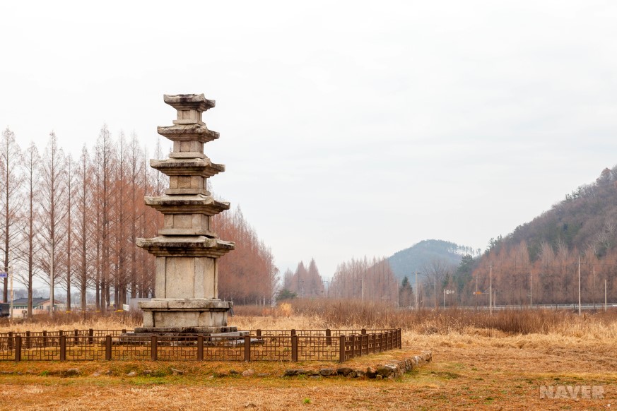 담양 남산리 오층석탑