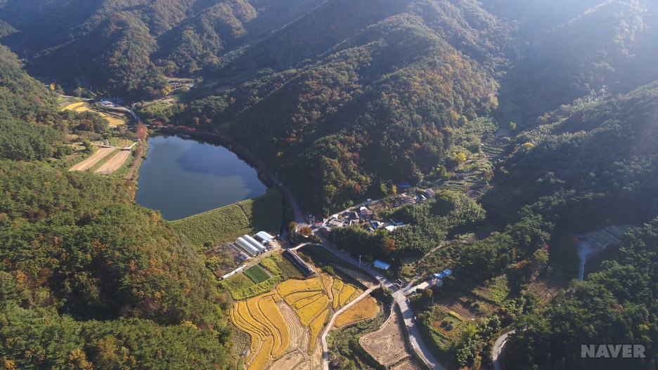 용암리 교촌 마을 모습