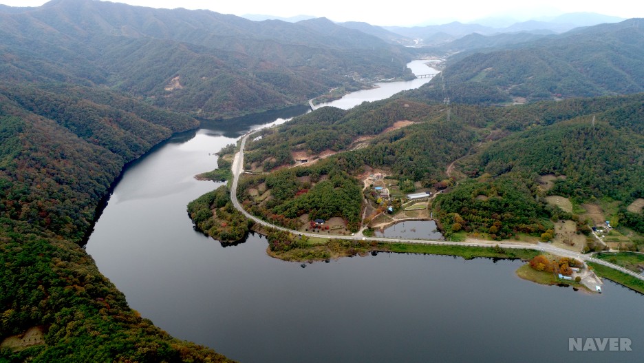 죽산리 상죽 마을 모습