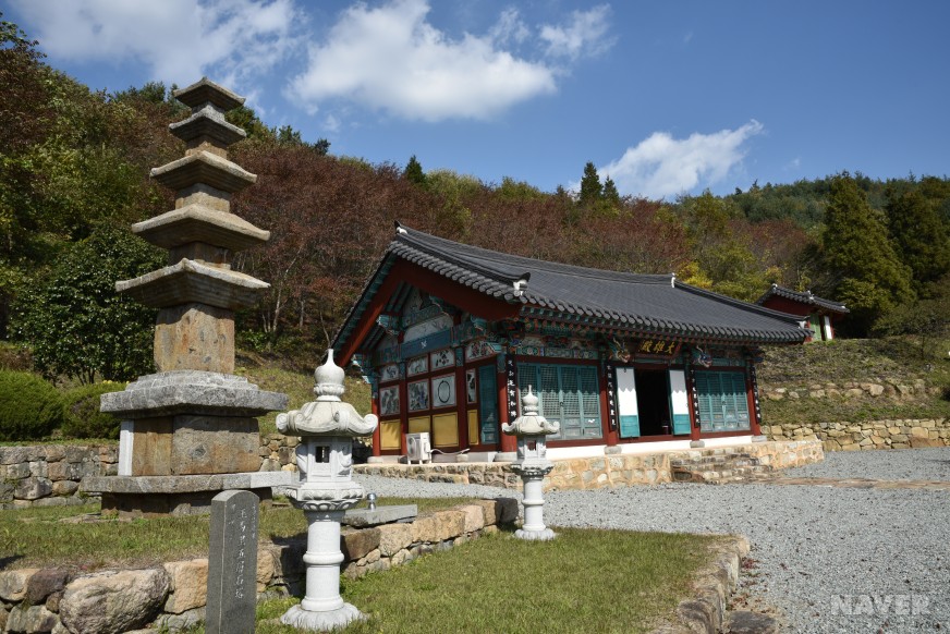 옥마리 용마사 마을 모습