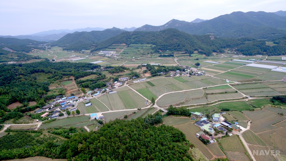 화죽1리 서동 마을 모습