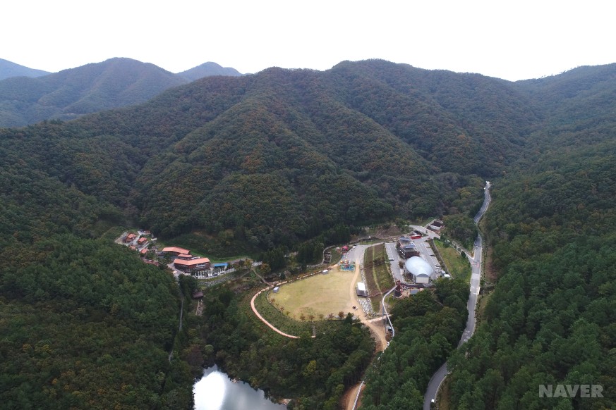 대산 1리 산림청 임업시험장 모습