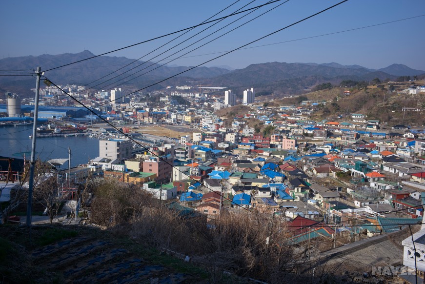 묵호 논골마을 풍경