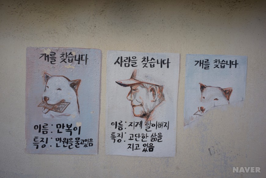 묵호 논골마을 풍경