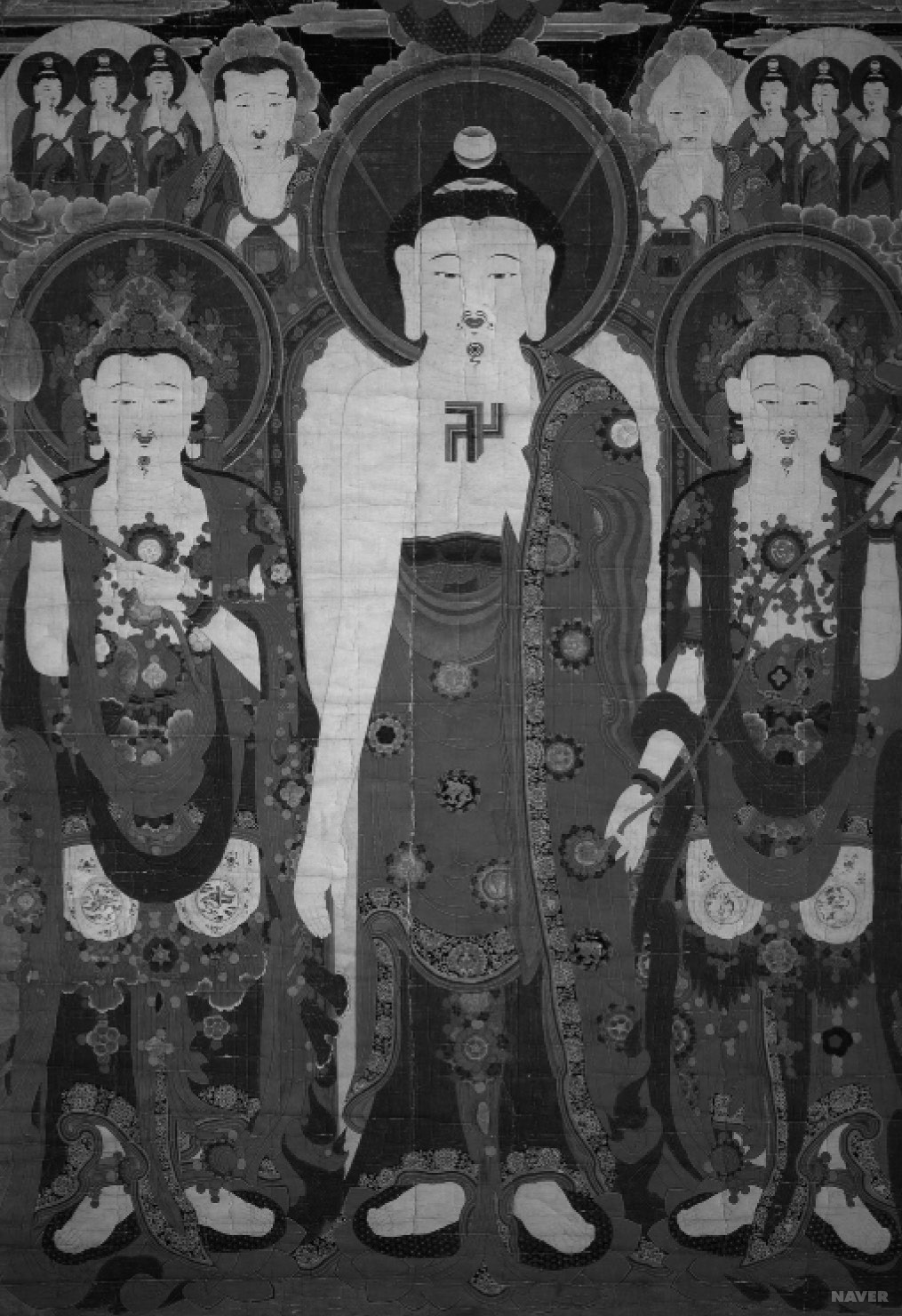 평삼 - 옥천사 괘불도, 1808